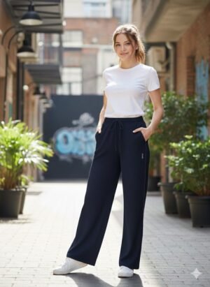 oysho yan derİ bİye palazzo bayan